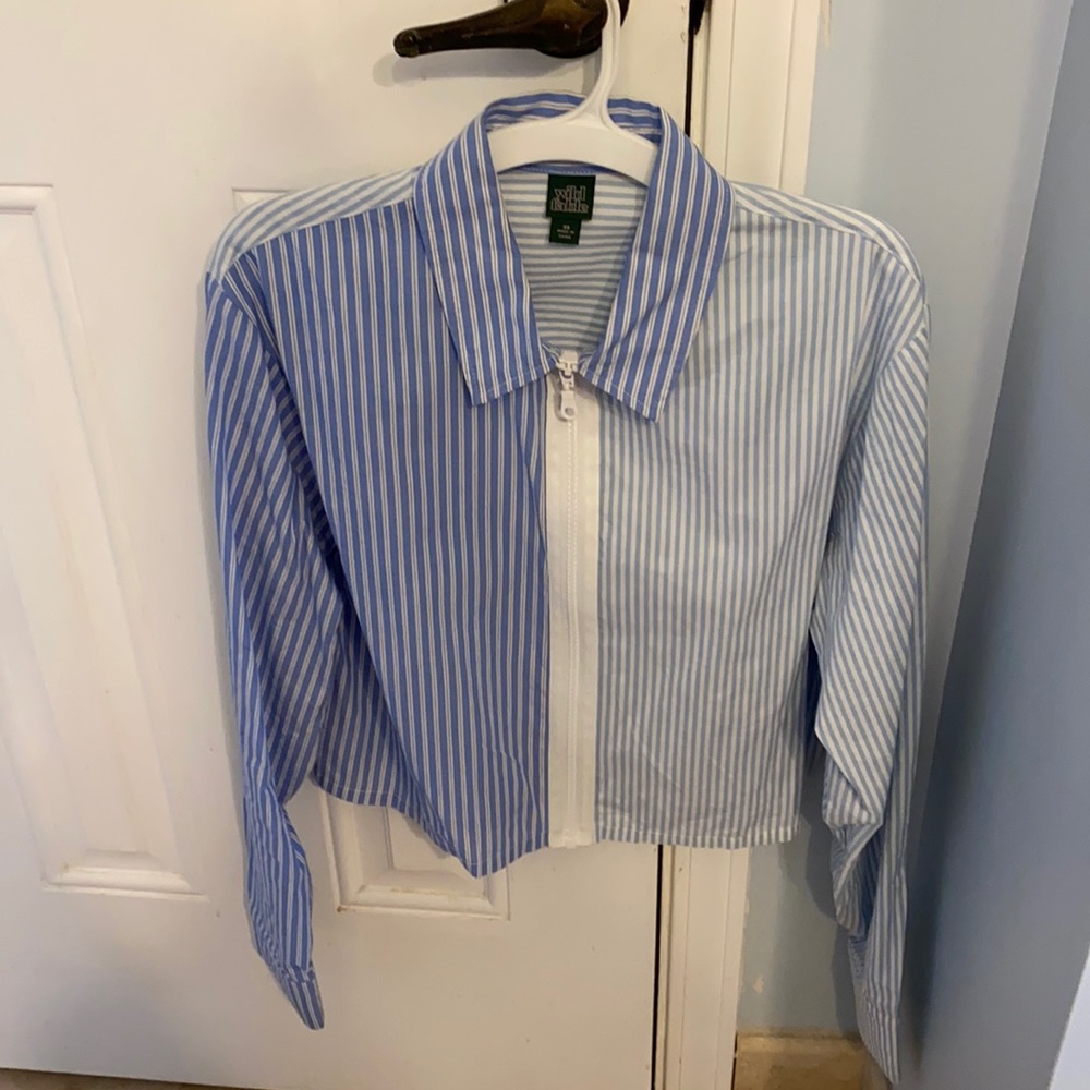 Wild Fable Zip Up Shirt